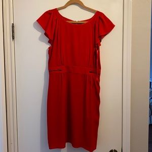 Gianni Bini red dress size 10